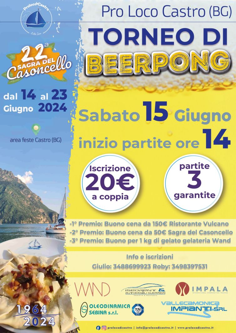 FlyerCasoncello2024_BeerPong